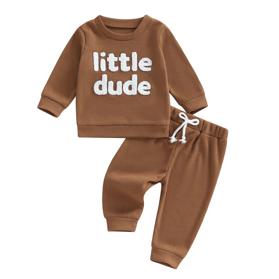 Little Dude Trackie Set - Sage