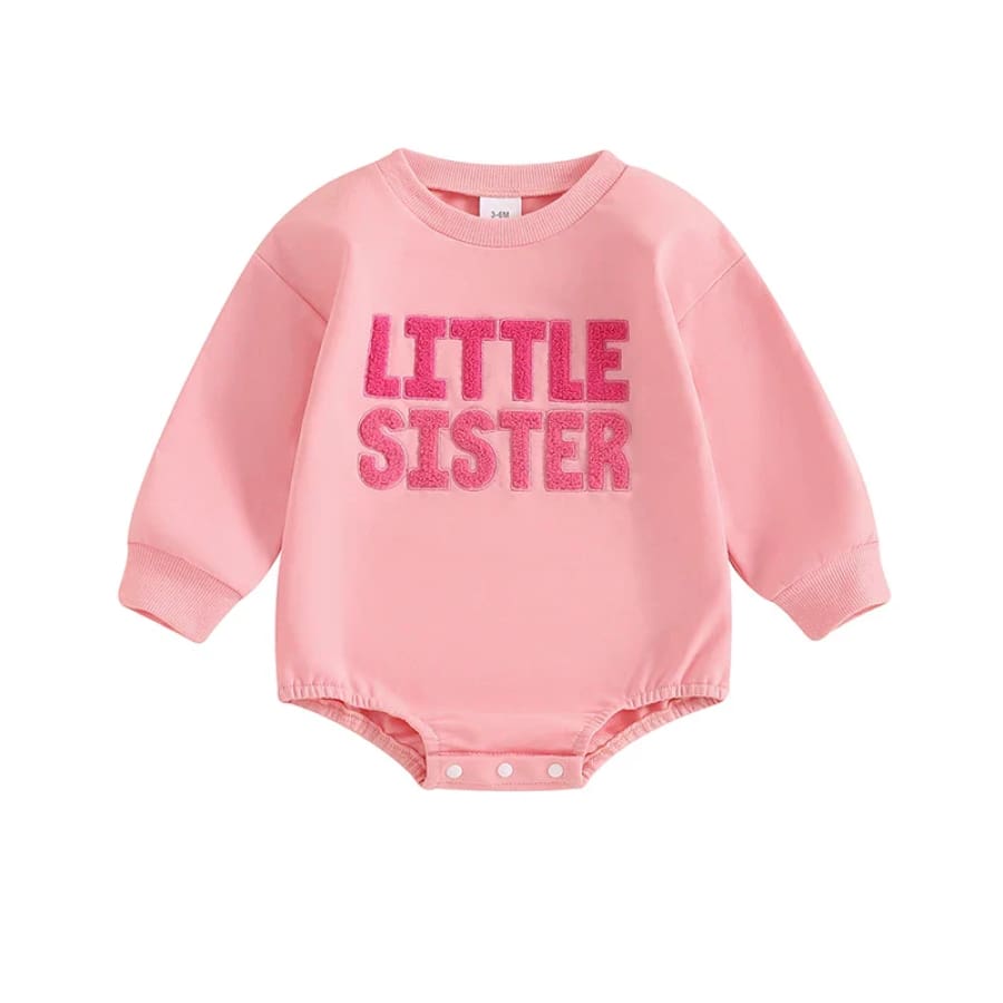 Little Sister Bubble Romper - 0-3 Months
