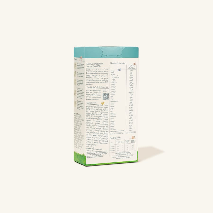 LittleOak Easy Everyday Sachet Bundle – Natural Goat Milk Follow-on Formula Stage 2