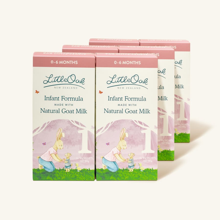 LittleOak Easy Everyday Sachet Bundle – Natural Goat Milk Infant Formula Stage 1