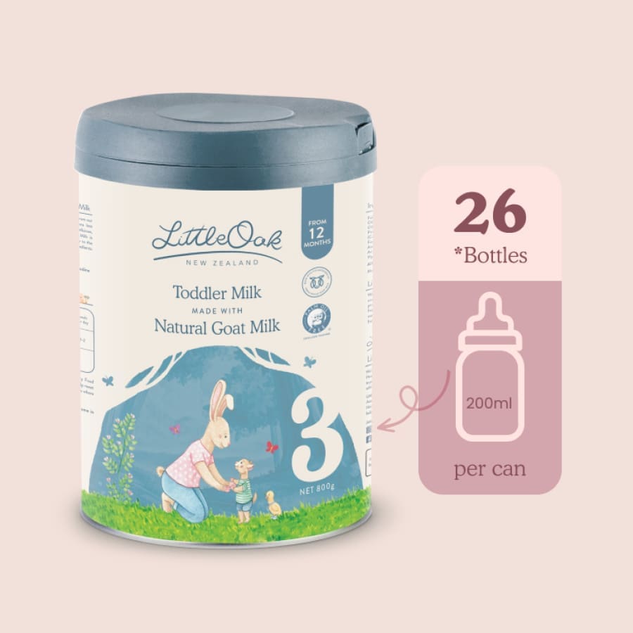 LittleOak Family Saver Bundle - Natural Goat Milk Toddler Milk Stage 3