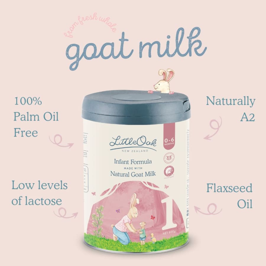 LittleOak Infant Formula Natural Goat Milk Stage 1