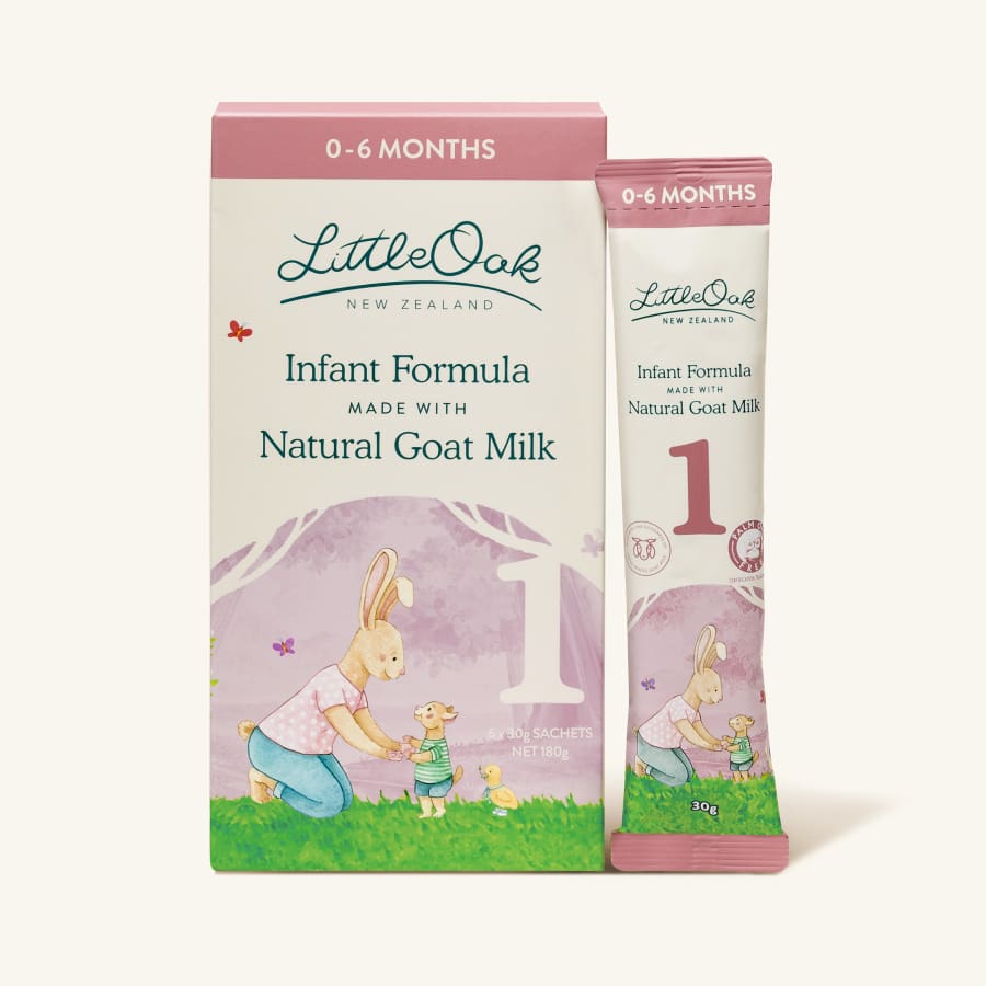 LittleOak Natural Goat Milk Infant Formula Sachet (0-6 months) - Formula