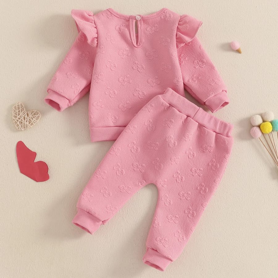 Lola Floral Trackie Set - Pink