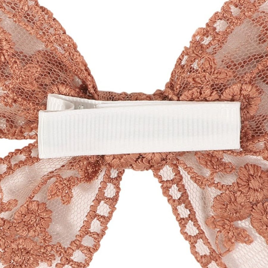 Lucy Lace Hair Clip - Sage