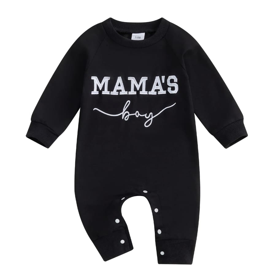 Mama’s Boy Jumpsuit - Night - 0-3 Months