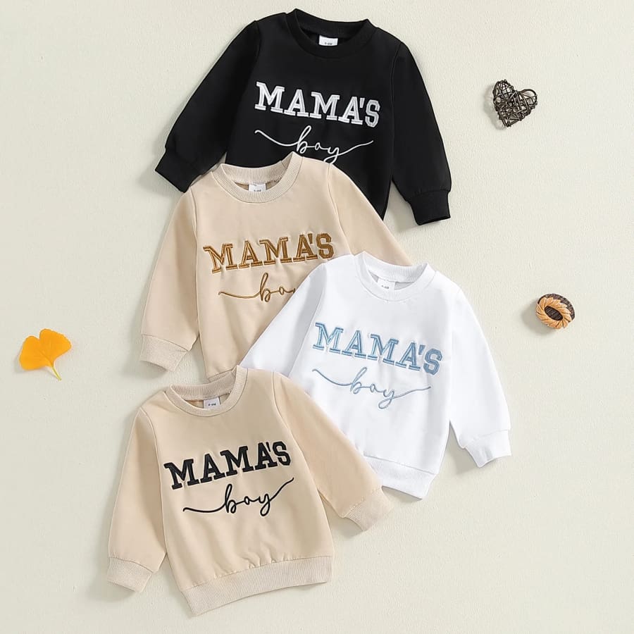 Mama’s Boy Sweatshirt - Caramel