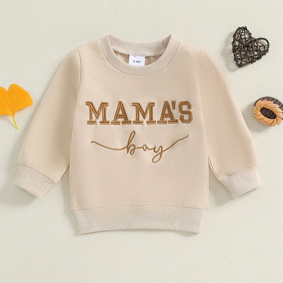 Mama’s Boy Sweatshirt - Caramel