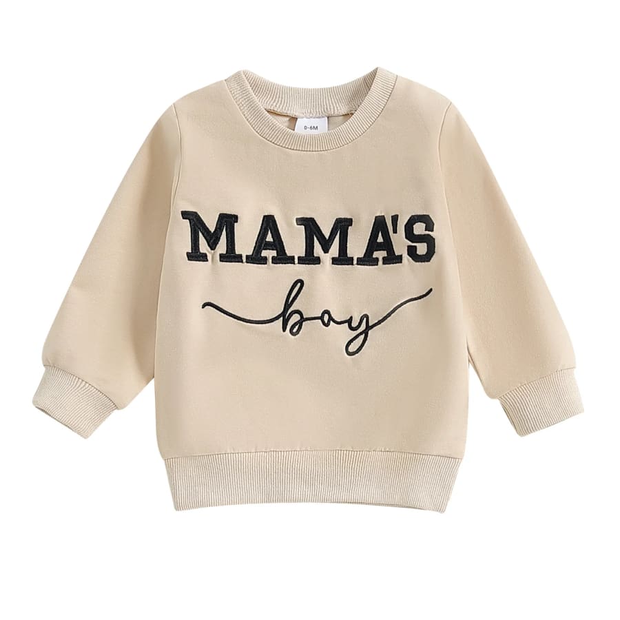 Mama’s Boy Sweatshirt - Caramel