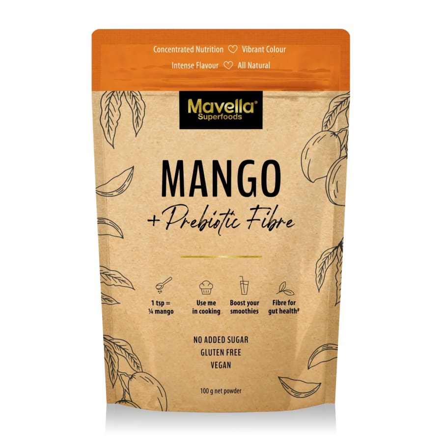 Mavella Mango Superfood Powder with Prebiotic Fibre - Supplement