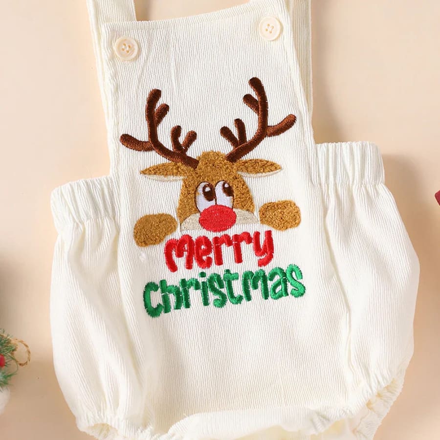 Merry Christmas Reindeer Romper