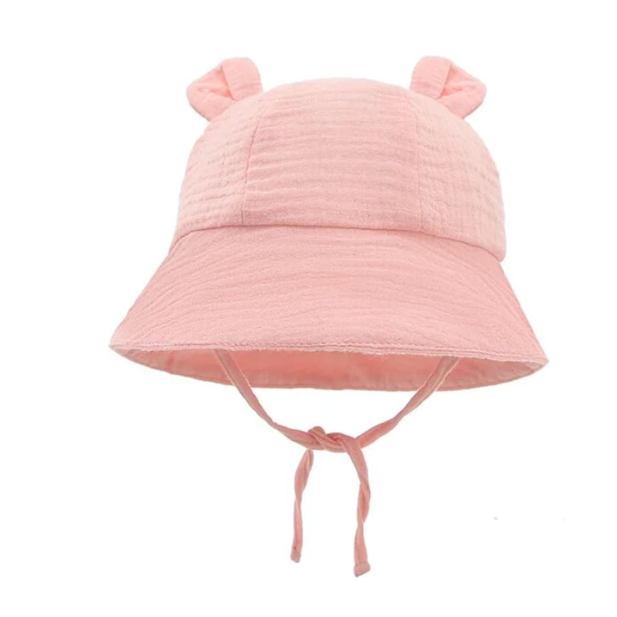 Muslin Sun Hat - Peachy