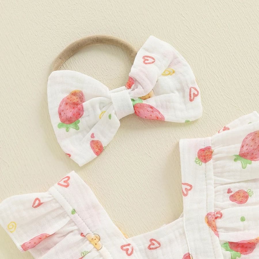 Nessa Babydoll Summer Set - Berries