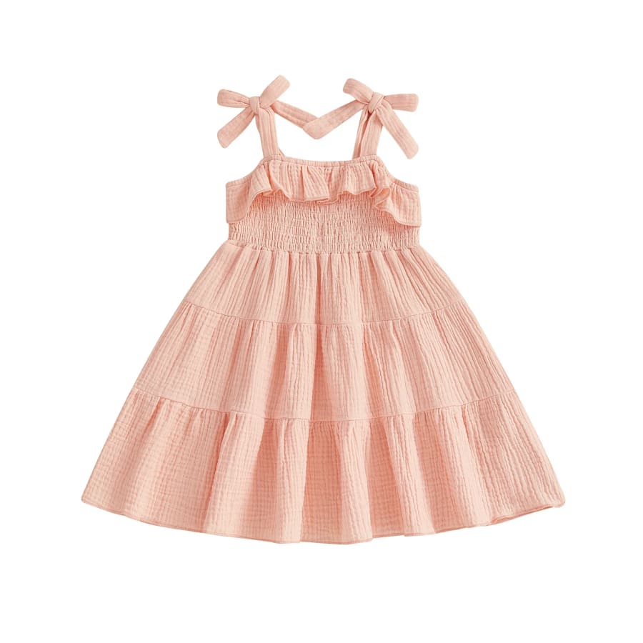 Nessa Tiered Summer Dress - Lemonade