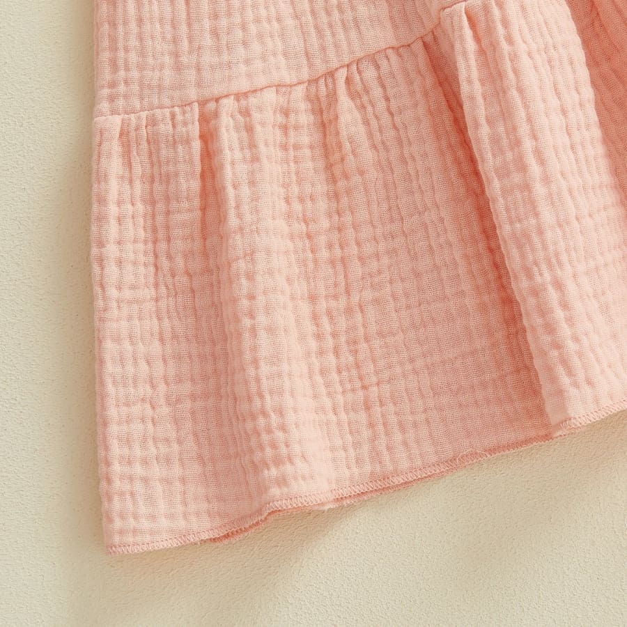 Nessa Tiered Summer Dress - Snow