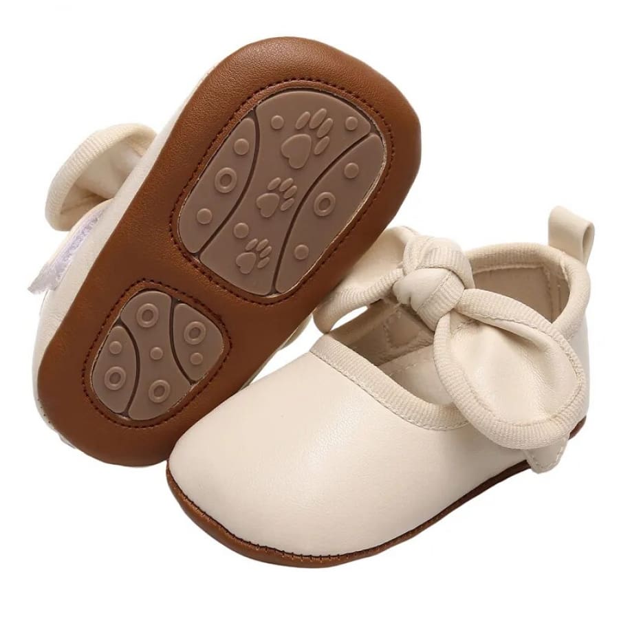 Nina Bow Ballet Flat - Cream