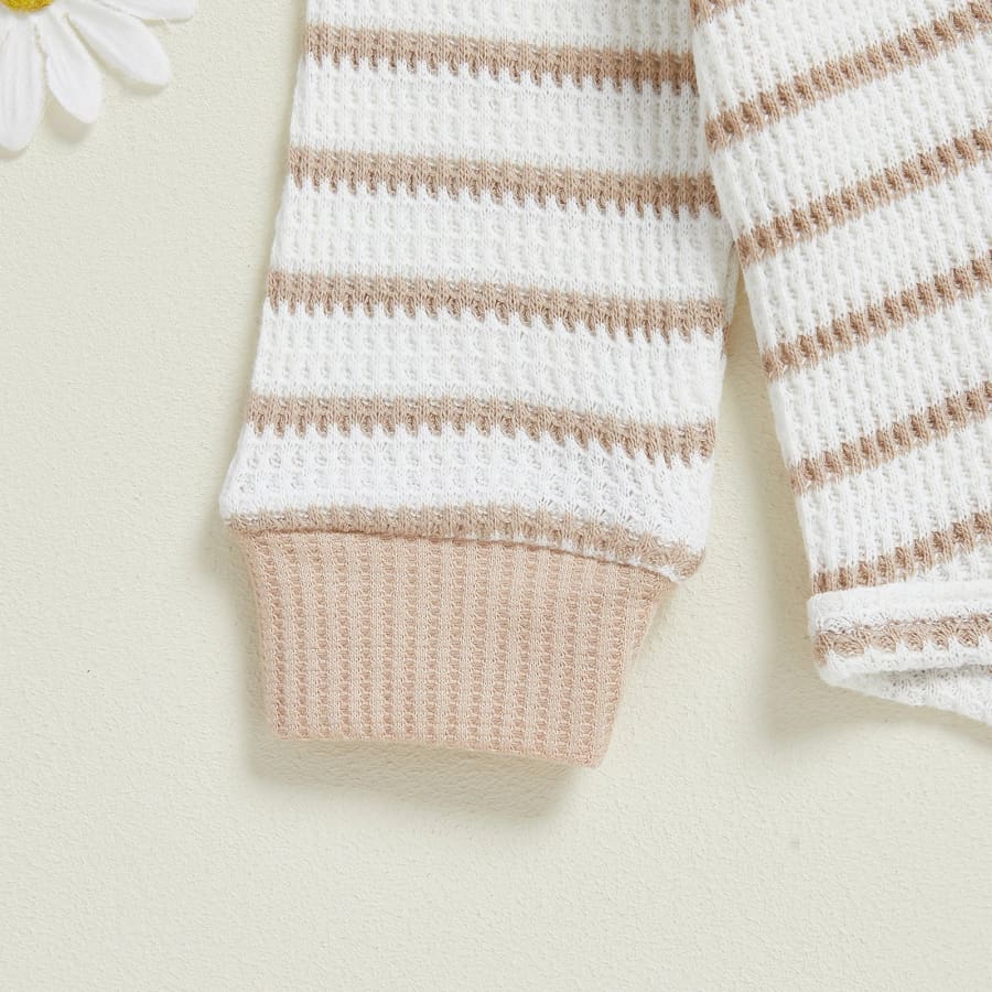 Oliver Striped Pocket Bodysuit Natural