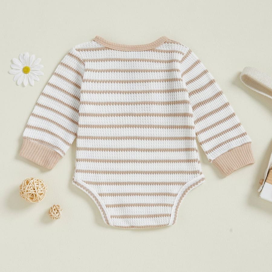 Oliver Striped Pocket Bodysuit Seafoam