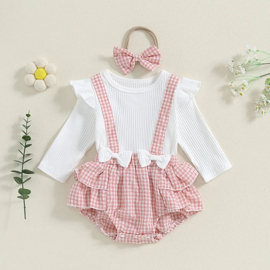 Penelope Frilly Bloomer Romper