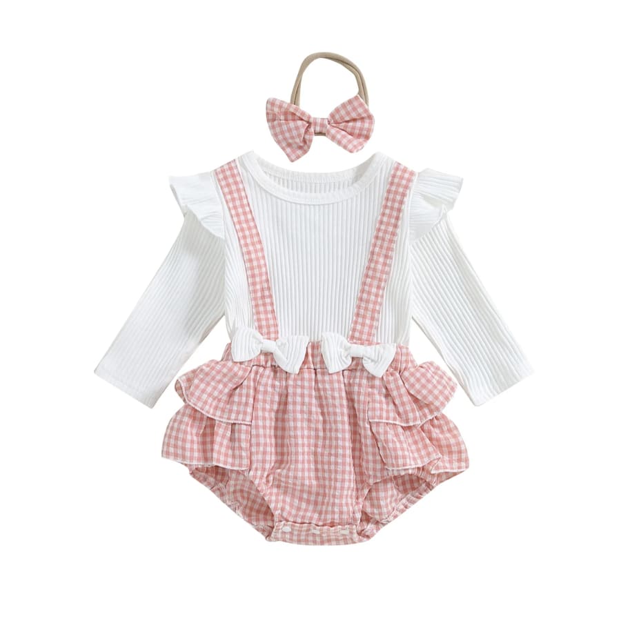 Penelope Frilly Bloomer Romper