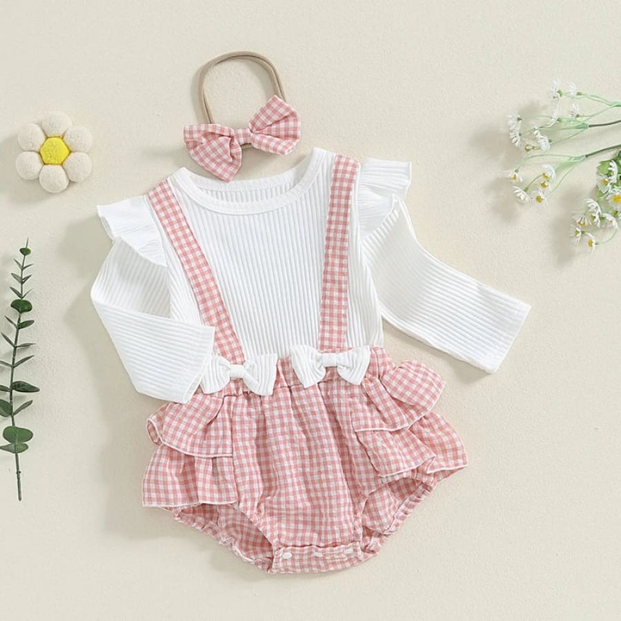 Penelope Frilly Bloomer Romper