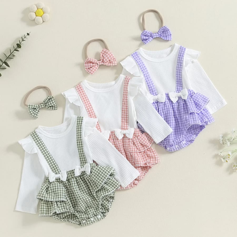 Penelope Frilly Bloomer Romper