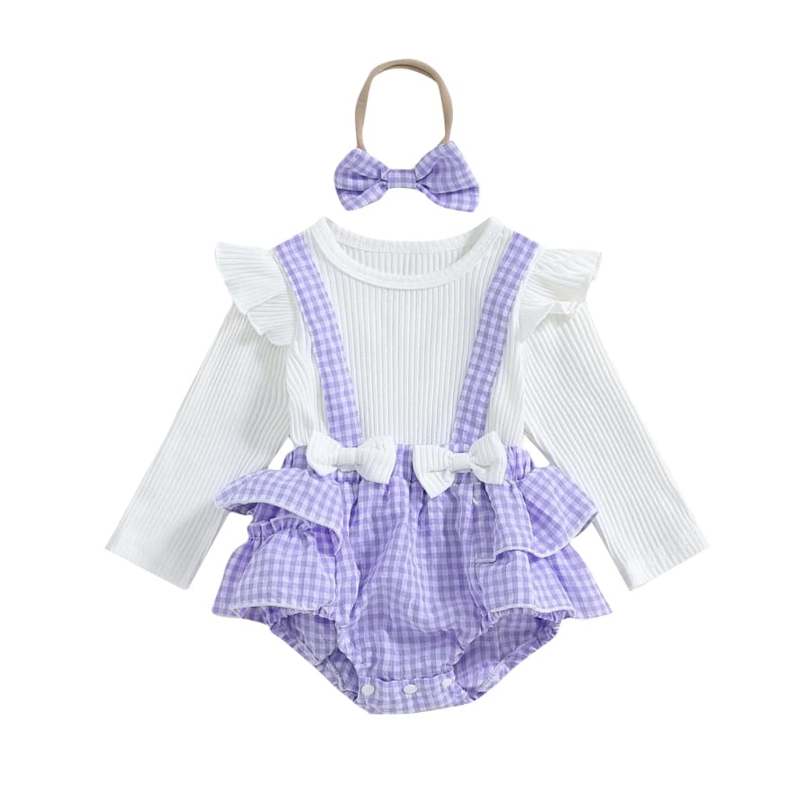 Penelope Frilly Bloomer Romper