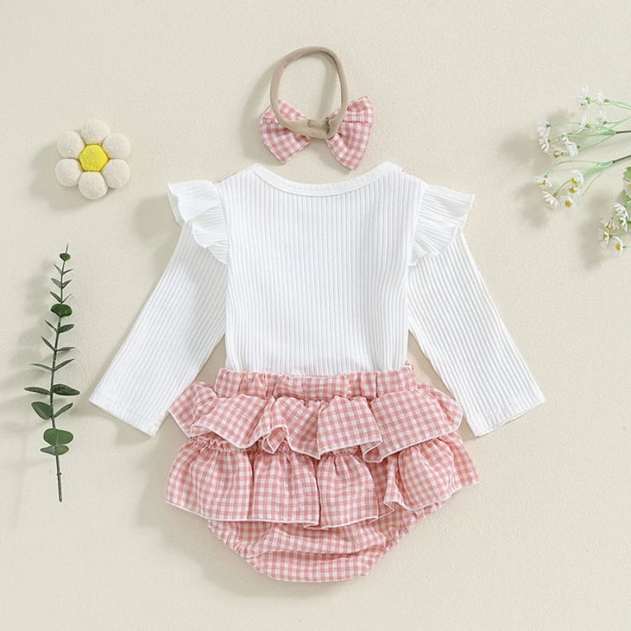 Penelope Frilly Bloomer Romper