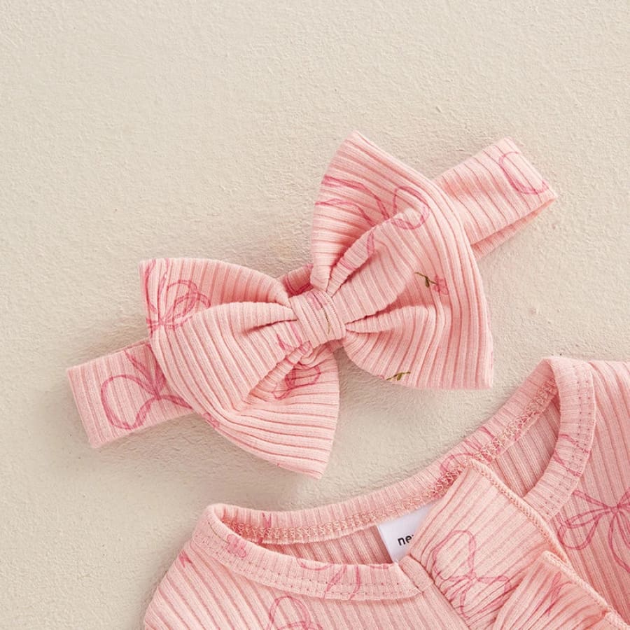 Penny Bows Jumpsuit - Purple