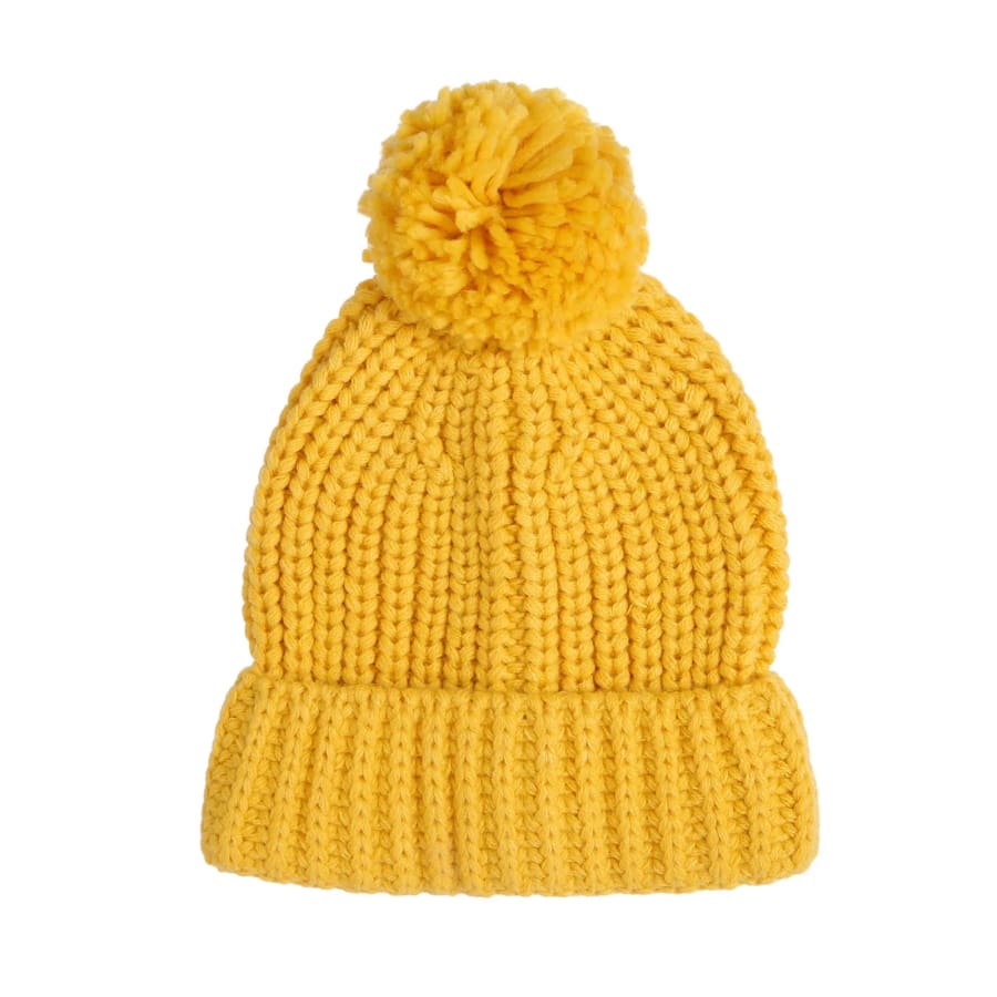 Pom Pom Beanie - Sunshine