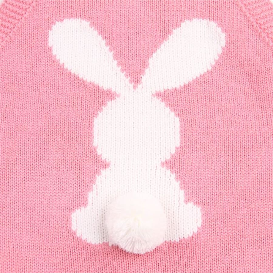 Pom Pom Bunny Romper - Romper bunny romper