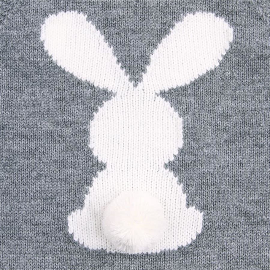 Pom Pom Bunny Romper - Romper bunny romper