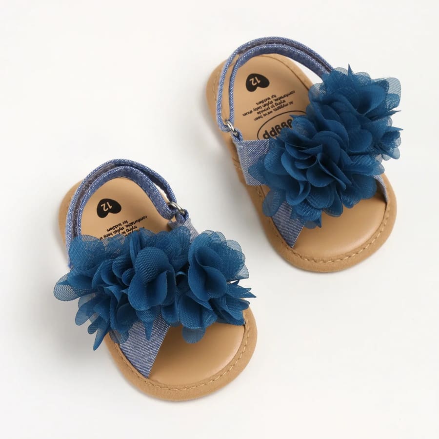 Poppi Flower Flutter Sandal - 0-6 Months