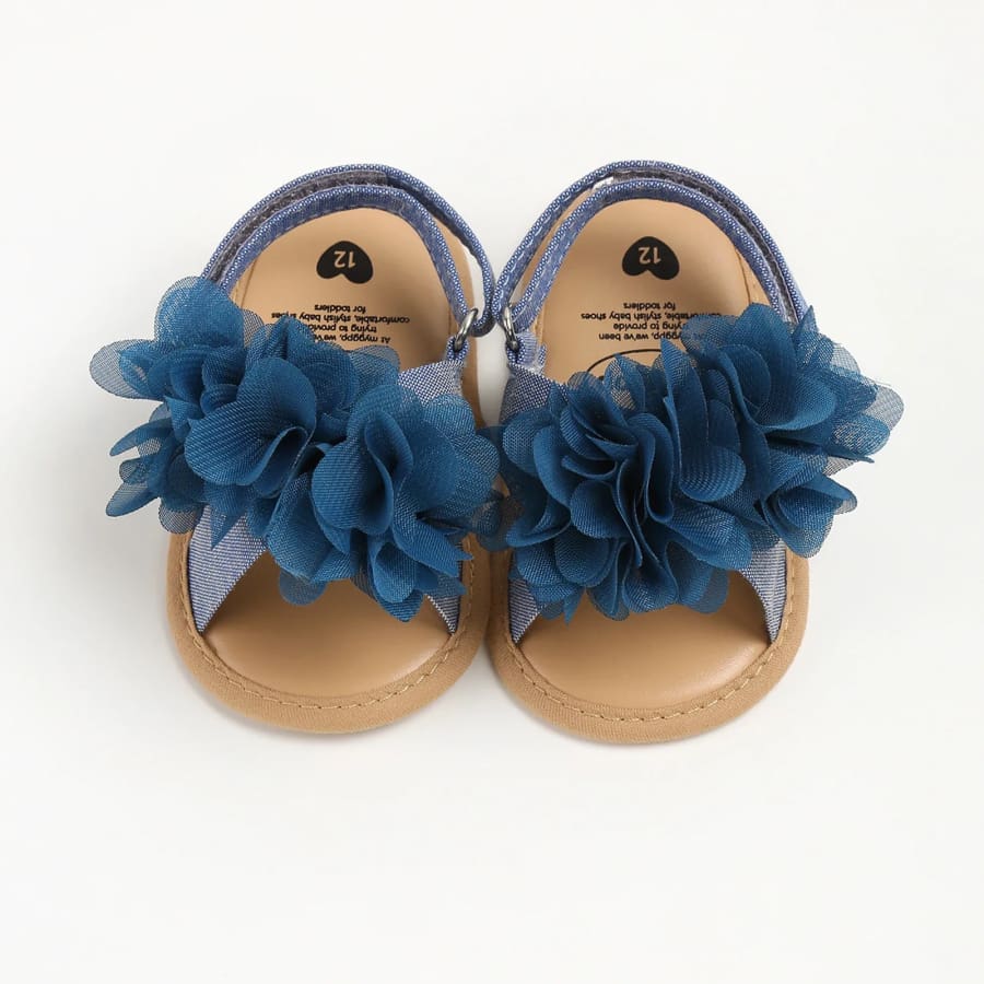 Poppi Flower Flutter Sandal - 0-6 Months