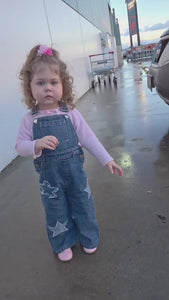 Starry Denim Overalls