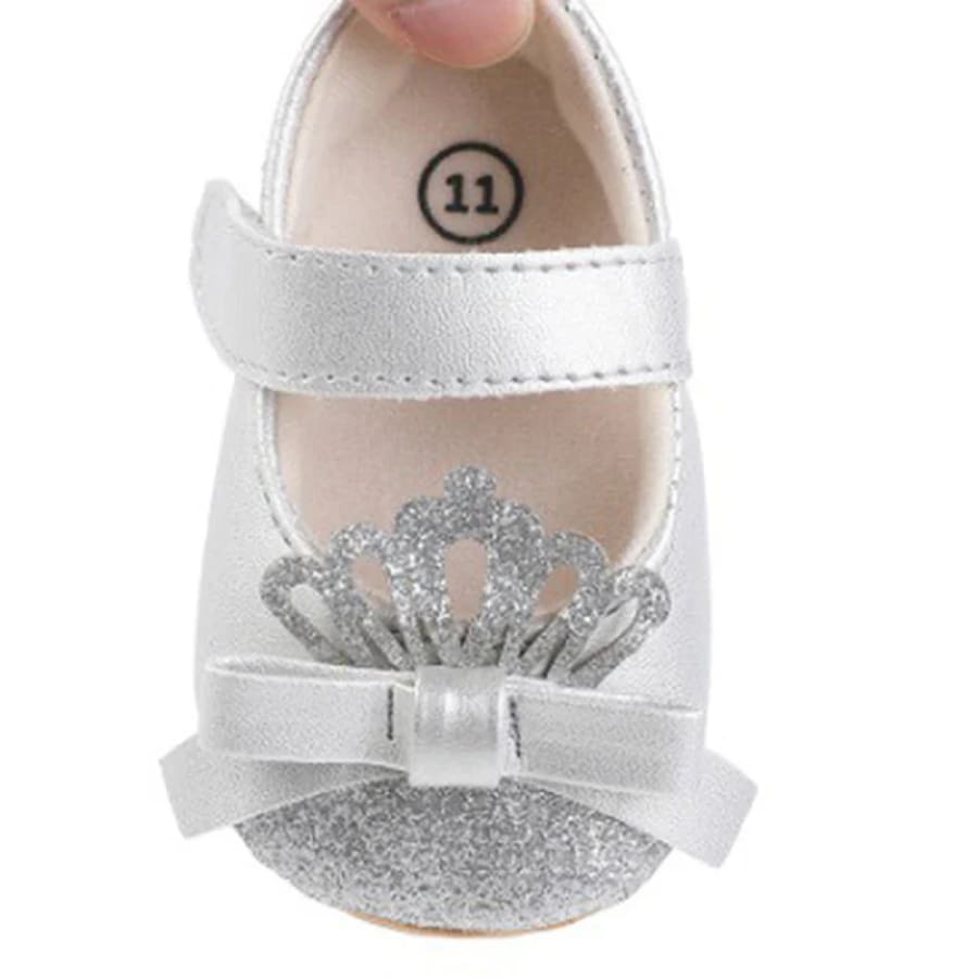 Princess Ballet Flats - Silver