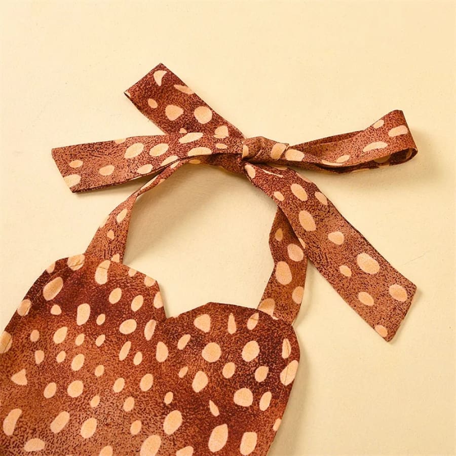 Reindeer Christmas Romper - 0-3 Months