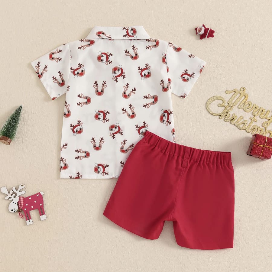 Reindeer Shortie Set