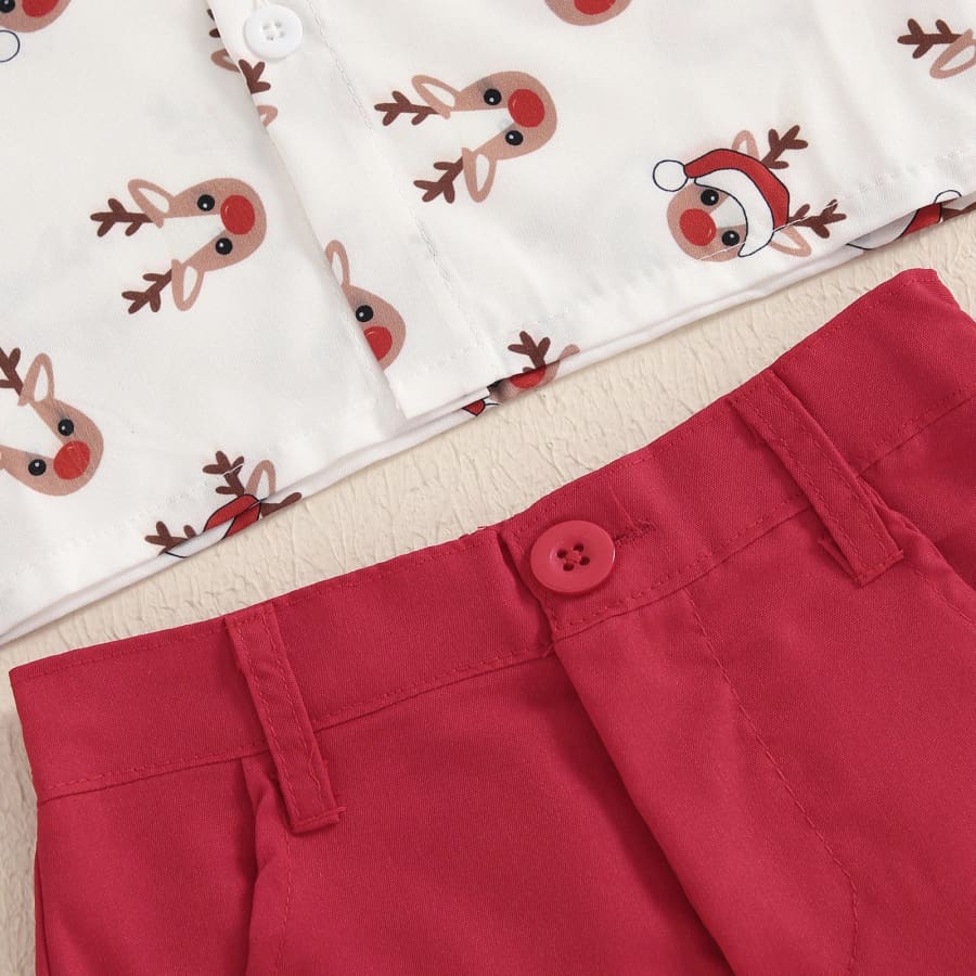 Reindeer Shortie Set