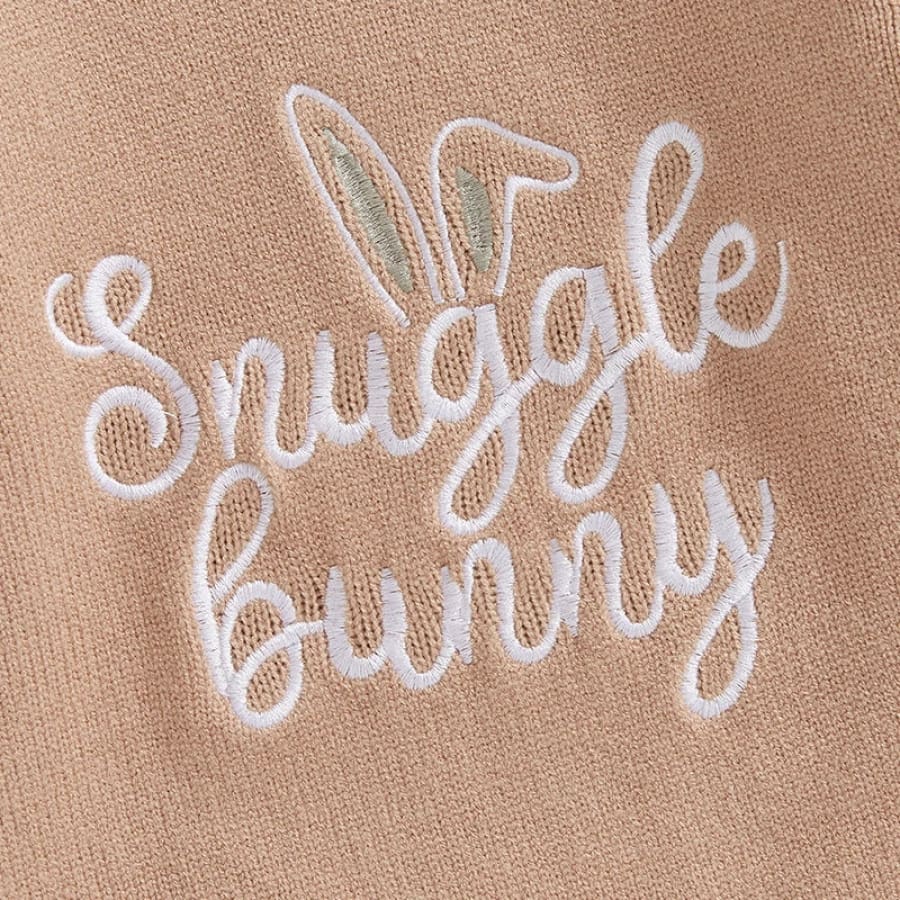 Snuggle Bunny Knit Romper - Natural