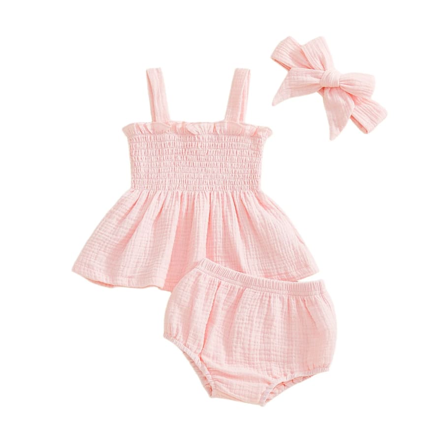 Sorbet Bloomer Set - Fairy Floss - 3-6 Months