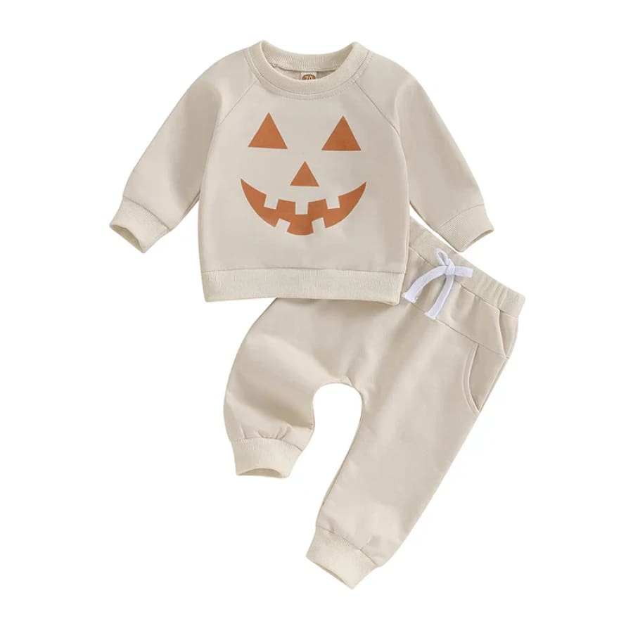 Spooky Pumpkin Halloween Trackie 6 Months