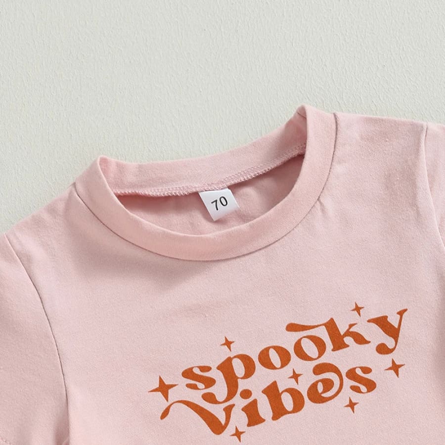 Spooky Vibes T’Shirt &amp; Bloomer Set