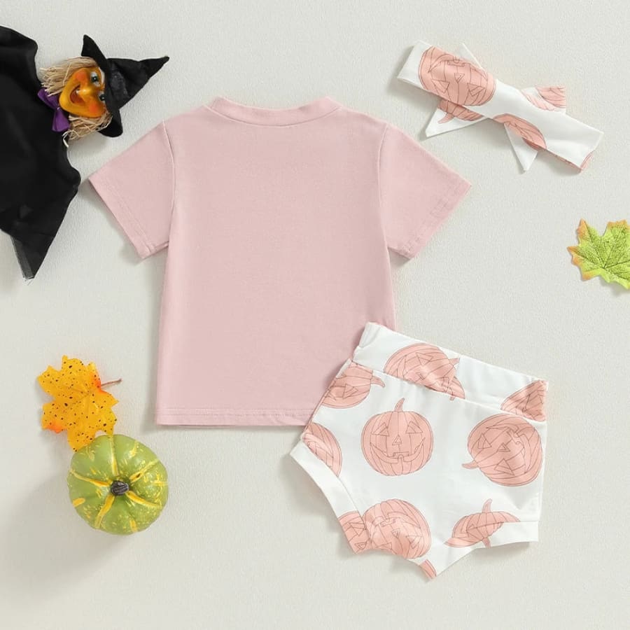 Spooky Vibes T’Shirt & Bloomer Set 6 Months