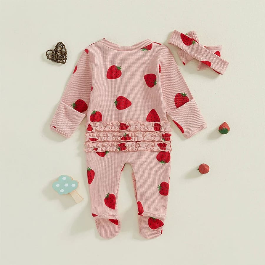 Strawberry Fields Zippy Jumpsuit