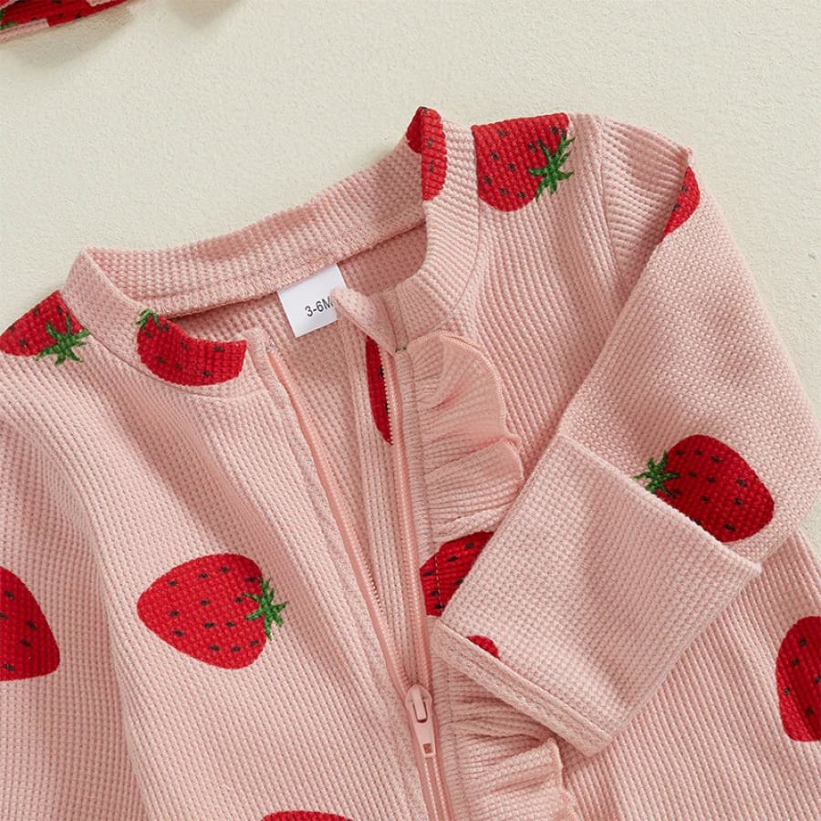 Strawberry Fields Zippy Jumpsuit