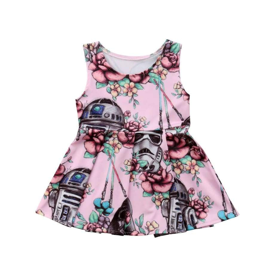 Star Wars Sleeveless Dress - 0-6 Months - Dress dress