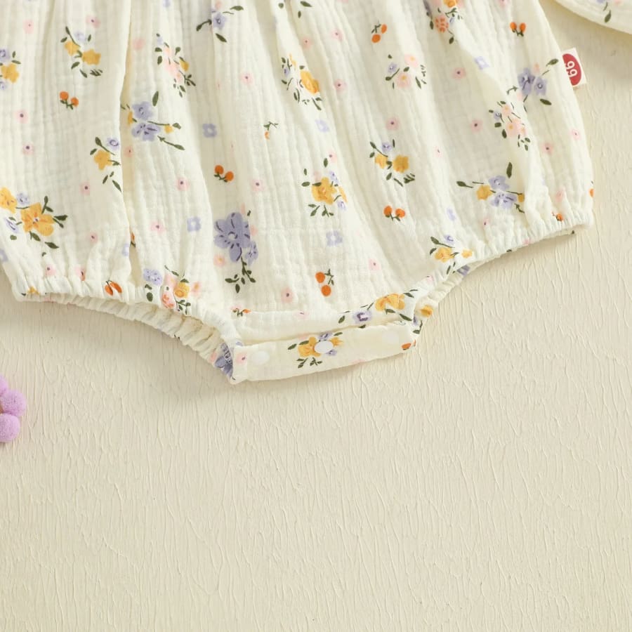 Sybil Spring Flowers Flutter Romper
