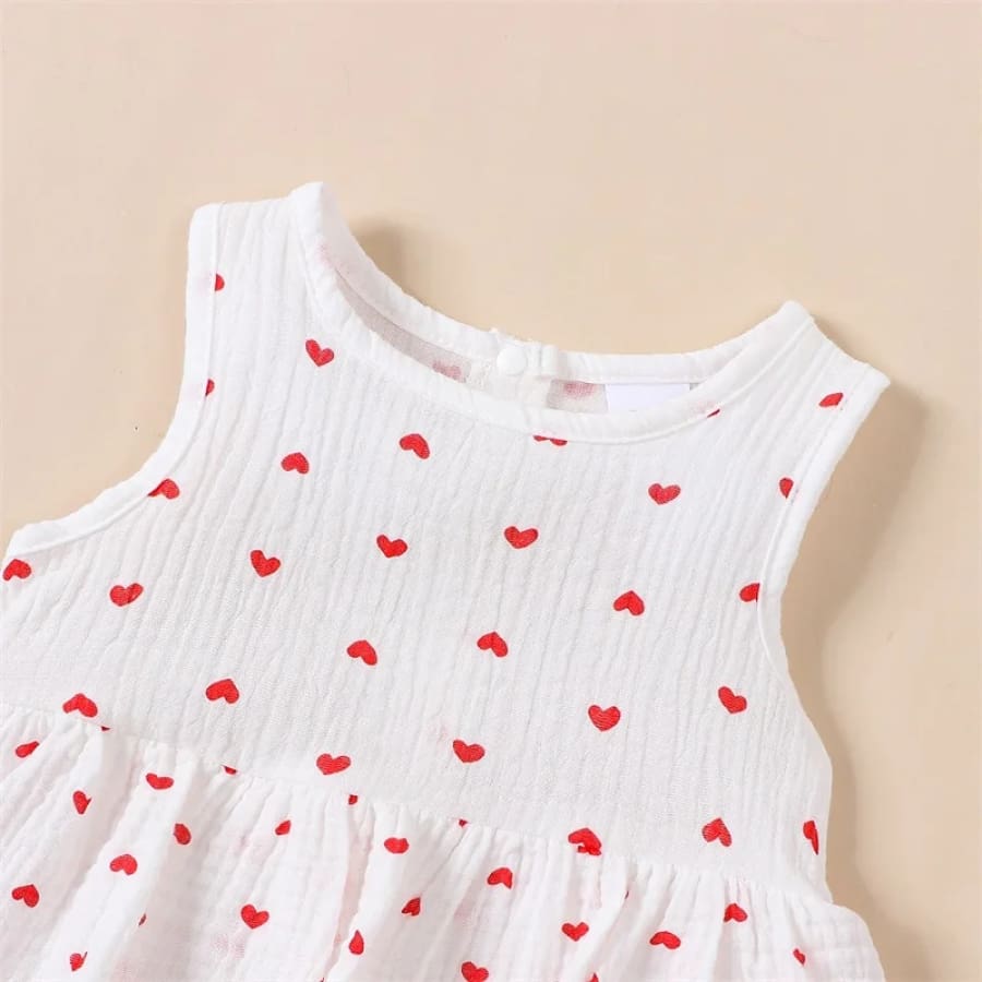 Tilly Flutter Romper - Spots