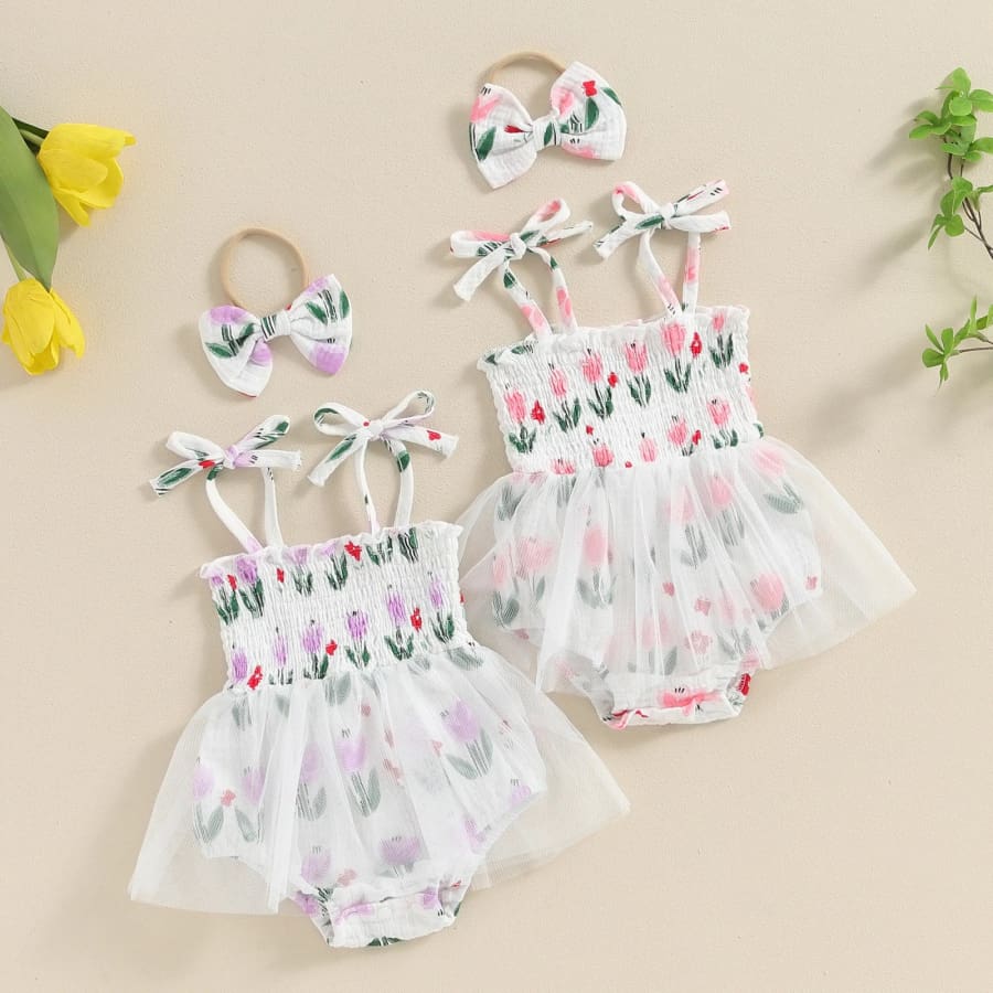 Tully Tulip Tutu Romper